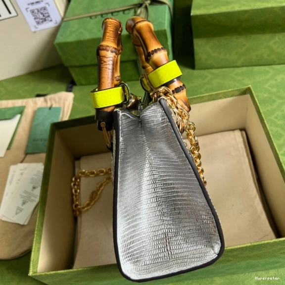 Hyper Peter Diana mini bag Gucci lizard 0708